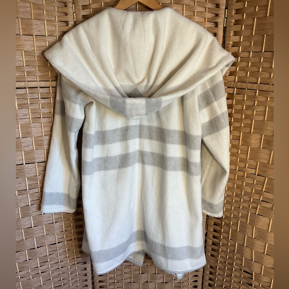 Lovestitch Wool Blend Hooded Coat - Picture 7 of 12
